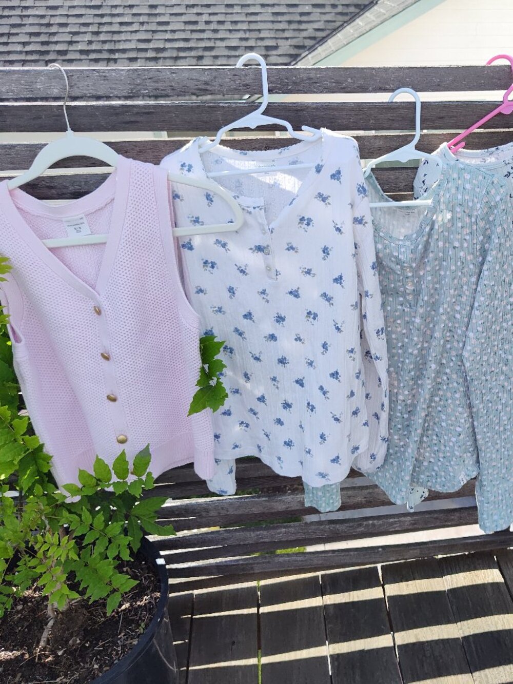 Abercrombie girls 15/16 5 tops lot